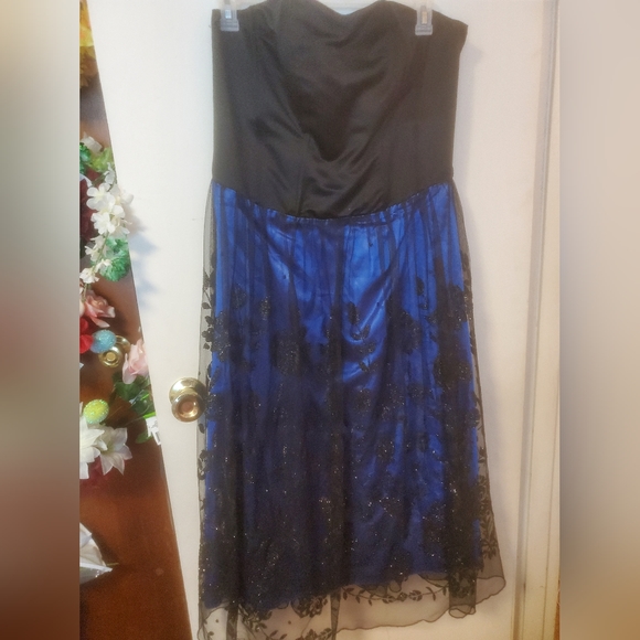 Vintage Sparkly Prom Dress y2k Whimsigoth - Picture 2 of 13